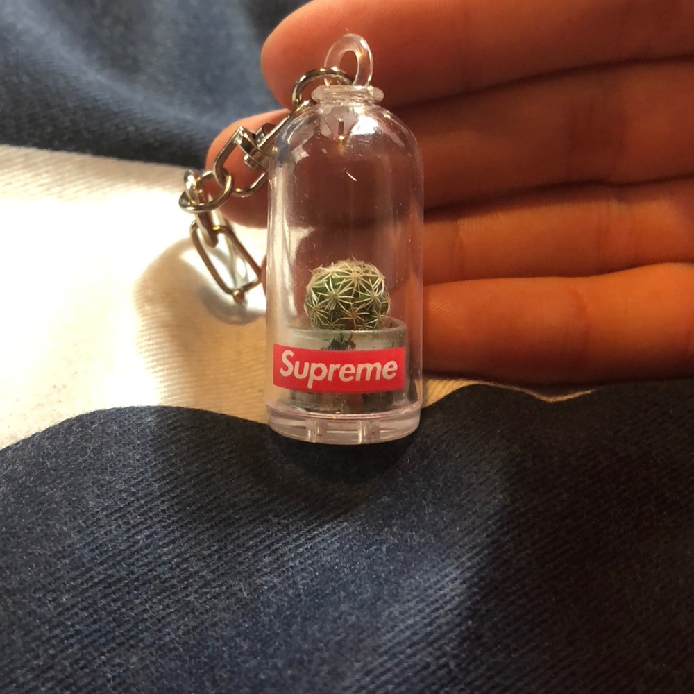 Supreme Cactus Keychain